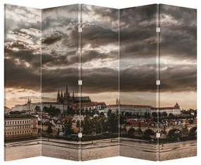 Parawan - Pochmurna Praga (210x170 cm)
