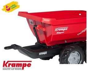 Rolly toys rollytrailer przyczepa wywrotka halfpipe krampe