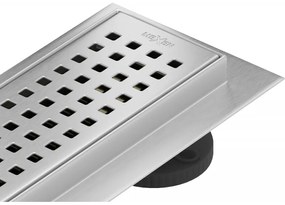 Mexen Flat 360° M08 odpływ liniowy obrotowy 60 cm, inox - 1025060-40
