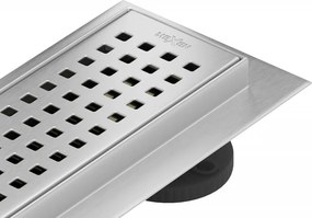 Mexen Flat 360° M08 odpływ liniowy obrotowy 60 cm, inox - 1025060-40