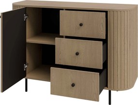 Komoda BOLLA 123 cm do Salonu Sypialni Dąb
