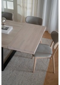 Matowy lakierowany blat uzupełniający do stołu Rowico Brooklyn