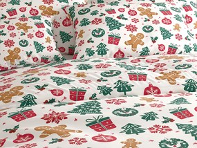 PrzytulneMieszkanie.pl PrzytulneMieszkanie.pl Bawełniana pościel MERRY MOOD biała Rozmiar pościeli: 70 x 90 cm | 140 x 200 cm