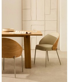 Kremowe krzesło Eamy – Kave Home