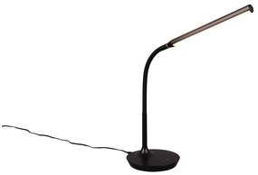 Czarna lampa stołowa LED (wys. 38 cm) Toro – Trio