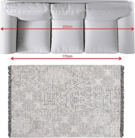 Dywan Tweed grey 120x170cm