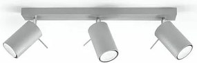 Listwa oświetleniowa 3 punktowa RING 3 szary