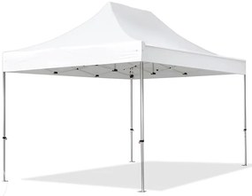 TOOLPORT 3x4,5 m Namiot Ekspresowy PROFESSIONAL Alu 40 mm, ze ścianami bocznymi, okna panoramiczne , biały - (582876)