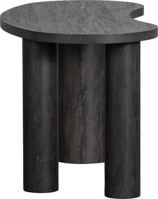 Ciemnobrązowa konsola w dekorze sosny 70x150 cm Maan – WOOOD