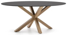 Stół ze szklanym blatem 100x200 cm Argo – Kave Home