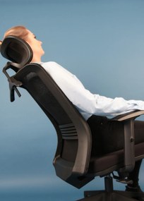 Ergonomiczne krzesło biurowe z siatki Asos