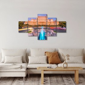Obraz - Bukareszt, Rumunia (125x70 cm)