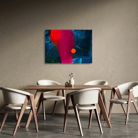 Obraz na szkle - kolory (70x50 cm)
