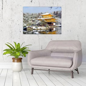 Obraz - Kinkakuji, Japonia (70x50 cm)