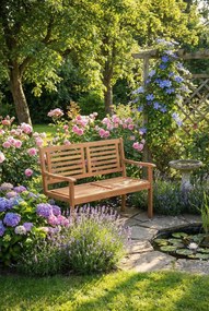 Drewniana ławka ogrodowa T3-R00