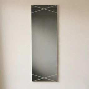 Lustro Silver 35 x 105 cm