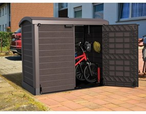 Duramax Skrzynia plastikowa StoreAway brązowy, 1200 l