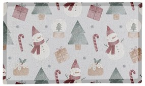 Wycieraczka ze świątecznym motywem 40x70 cm Snowman – Artsy Doormats