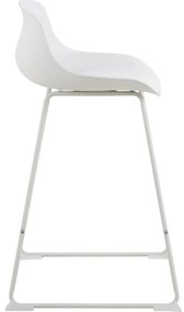 Biały hoker (wysokość siedziska 66 cm) Tina – Actona