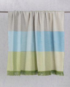 Koc Cosy Home 150x200cm Pastel Green&amp;Blue
