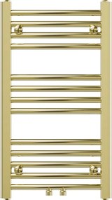 Mexen Ares grzejnik łazienkowy 700 x 400 mm, 189 W, złoty - W102-0700-400-00-50