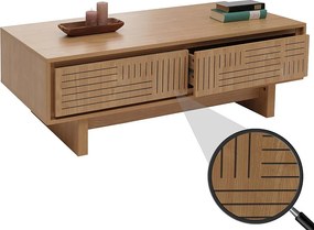 Stolik kawowy MCW-O33,  jesion naturalny