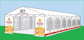 Hala namiotowa 6 x 12 m PATIO