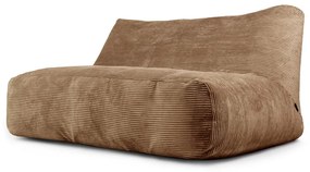 Brązowy sztruksowy worek do siedzenia Sofa Tube 160 – SLOWDOWN