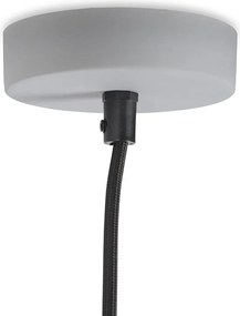 skandynawska lampa wisząca szara - Anterio 38 Basic