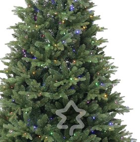 Świerk naturalny 550 LED 210 cm
