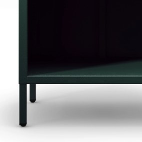 Regał na książki MARIO, 500 x 1800 x 350 mm, Modern: butelkowa zieleń