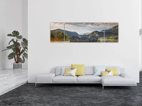 Obraz jeziora (170x50 cm)