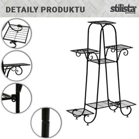 STILISTA Kwietnik, 102 x 76 x 24 cm, stal