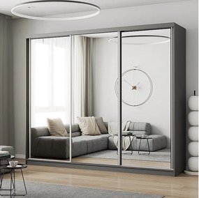 Szafa z drzwiami przesuwnymi MILAN 203 cm