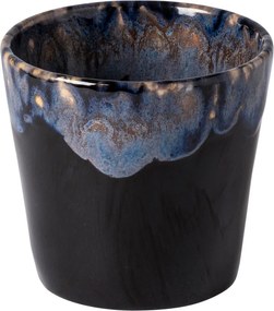 Czarna/niebieska kamionkowa filiżanka na espresso 210 ml Grespresso – Costa Nova