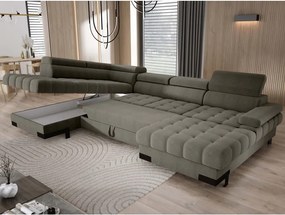 Narożnik SELVA XL Lewostronny z funkcją spania i pojemnikiem AUSTIN 05 WERSAL