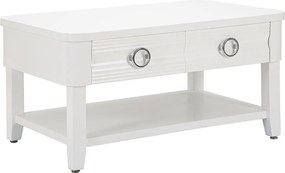 Stolik Kawowy VKH516, Biały, 90x60x47 cm, Kendra Home