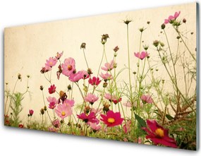 Szkło Dekoracyjne do Kuchni Bukiet Kwiatów Akwarelowych