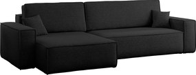 Narożnik Karl XL tkanina Verita 98 czarny
