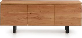 Szafka pod TV z litego drewna akacjowego w naturalnym kolorze 150x58x40 cm Uxue – Kave Home