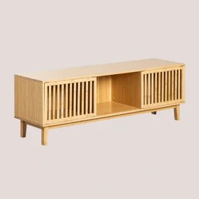 Szafka Rtv 150x40 Cm Z Bambusa Albin Bambus - Sklum