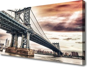 Obraz canvas Most nad Wielką Wodą