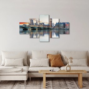 Obraz - Houses of Parliament w Londynie (125x70 cm)
