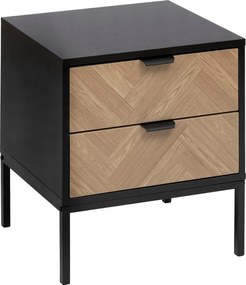 Szafka nocna CHEVRONS, 50 x 40 x 45 cm