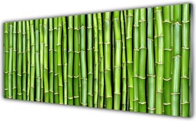 Dekor Szklany do Kuchni Kompozycja Z Pędów Bambusa