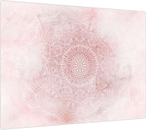 Obraz - Różowa mandala (70x50 cm)