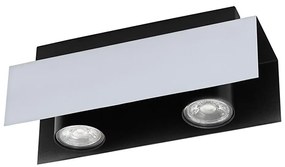 Eglo 97395 - Oprawa punktowa LED VISERBA 2xGU10/5W/230V