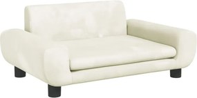 Kremowa sofa dziecięca na nóżkach L5-S73