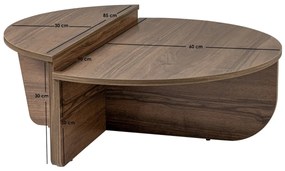 Stolik kawowy Orion Walnut