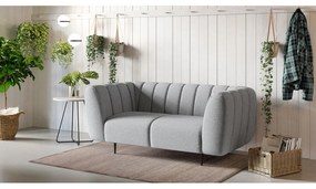 Jasnoszara sofa 170 cm Shel – Ghado